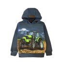 S&C Kinder-Hoodie mit grünem Traktor-Motiv H456...