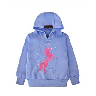 S&C Kinder Hoodie Magisches Einhorn – Blau F119