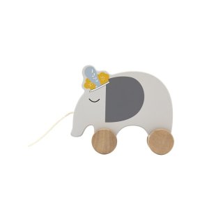 Tryco - Nachziehspielzeug aus Holz - Elefant