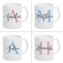Personalisierte Namenstasse – Mit Initial und...