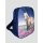 S&C Kinderrucksack mit Pferd Motiv – 32x24 cm, Kinder Rucksack, Blau mit Pferden und Blumen