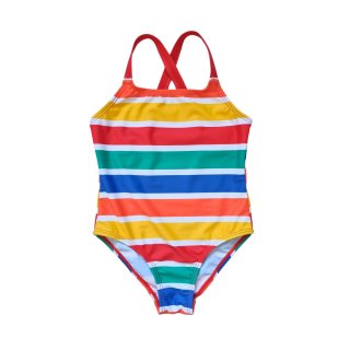 Toby Tiger Kinder Badeanzug Happy Streifen, UV-Schutz UPF 50+