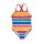 Toby Tiger Kinder Badeanzug Happy Streifen, UV-Schutz UPF 50+