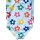 Toby Tiger Kinder Badeanzug langarm mit Regenbogenblumen-Druck, UV-Schutz UPF 50+