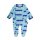 Toby Tiger Bio-Baumwoll Baby Geschenkset Wal und Wellen-Druck