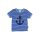 Toby Tiger Bio-Baumwoll Kinder T-Shirt mit Anker-Applikation Sail Away