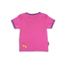 Toby Tiger Bio-Baumwoll Kinder T-Shirt mit Pferde- und Blumen-Applikation