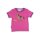 Toby Tiger Bio-Baumwoll Kinder T-Shirt mit Pferde- und Blumen-Applikation