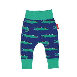 Toby Tiger Babyhose, Krokodildruck, Bio-Baumwolle