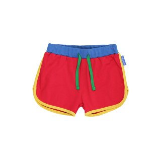 Toby Tiger Jogging Shorts aus Bio-Baumwolle in Rot