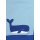 Toby Tiger Bio-Baumwoll Kinder Sweatjacke mit Kapuze und Segelboot-Applikation
