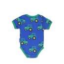 Toby Tiger Bio-Baumwoll Baby Body mit Traktor-Druck