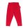 Toby Tiger Rote Basic-Leggings aus Bio-Baumwolle