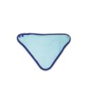 Toby Tiger Bio-Baumwoll Baby Tuch mit Wal und Wellen-Druck
