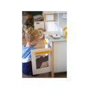 Tryco Kinderküche Holzküche – Weiß mit Gold