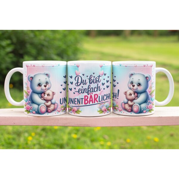 Tasse Für Kosmetikerinnen – Mit Spruch „Eine Richtig Tolle Kosmetikerin“, 330 Ml, Weiß, Beidseitig Bedruckt