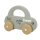 Label Label Holzauto Olive – Personalisiert mit Namen