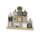 Label Label Holz Stapelspiel Haus Olive –...