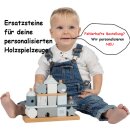 Ersatzstein – für personalisierte Holzspielzeuge