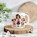 Tasse für Erzieherin „Danke, dass du uns beim...