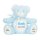 Personalisierter Teddybär zur Geburt oder Taufe – Blau, ca. 26 cm