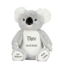 Personalisierter Koala mit Geburtsdaten –...