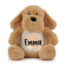 Personalisierter Kuscheltier-Hund – mit Namen bedruckt