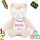 Einschulungs-Eule mit Namen – Personalisiertes Kuscheltier zum Schulanfang