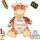 Einschulungs-Giraffe personalisiert – Kuscheltier mit Name