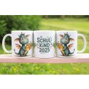 Einschulungstasse Schulkind 2025 – Grüner...