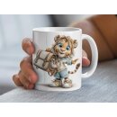 Einschulungstasse Tiger – Ich bin jetzt 1. Klasse |...