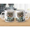 Tasse „Beste Oma der Welt“ – Geschenk mit Katzenmotiv
