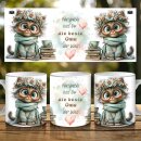 Tasse „Beste Oma der Welt“ – Geschenk mit Katzenmotiv