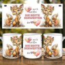 Tasse „Beste Schwester der Welt“ –...