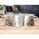 Tasse „Der beste Papa der Welt“ – Bärenstarkes Geschenk mit Herz