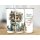 Thermobecher "Beste Oma der Welt" – 590 ml Tumbler mit süßer Katze & Blumenkranz