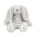 Personalisierter Kuschelhase grau mit Namen & Widmung – Geschenk von Oma & Opa