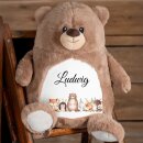 Personalisiertes Kuscheltier Bär –...