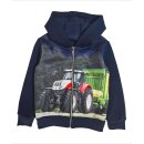 S&C Kinder-Sweatjacke „Traktor mit...