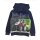 S&C Kinder-Sweatjacke „Traktor mit Anhänger“ TJ04 – Kapuzen-Sweatjacke, warm & robust