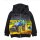 S&C Kinder-Sweatjacke „Traktor in Blau“ TJ05 – Kapuzenjacke, warm & weich