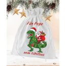 Personalisiertes Nikolaus-Säckchen „Dino &...