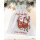Personalisierter Nikolaus Geschenkbeutel mit Schlitten & Rentier – mit Namen 35x38cm