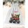 Personalisierter Nikolaus Geschenkbeutel Monstertruck – mit Namen 35x38cm Nikolaussack