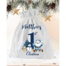 Personalisierter Geschenkbeutel – Baby’s 1st...