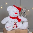 Personalisierter Weihnachtsbär mit Anfangsbuchstaben...