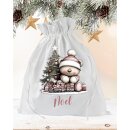 Personalisierter Geschenkbeutel Weihnachten | Teddy mit...