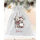 Personalisierter Geschenkbeutel Weihnachten | Bär...