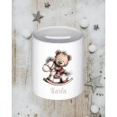 Personalisierte Spardose Weihnachten | Bär auf...