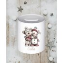 Personalisierte Spardose Weihnachten | Bär &...
